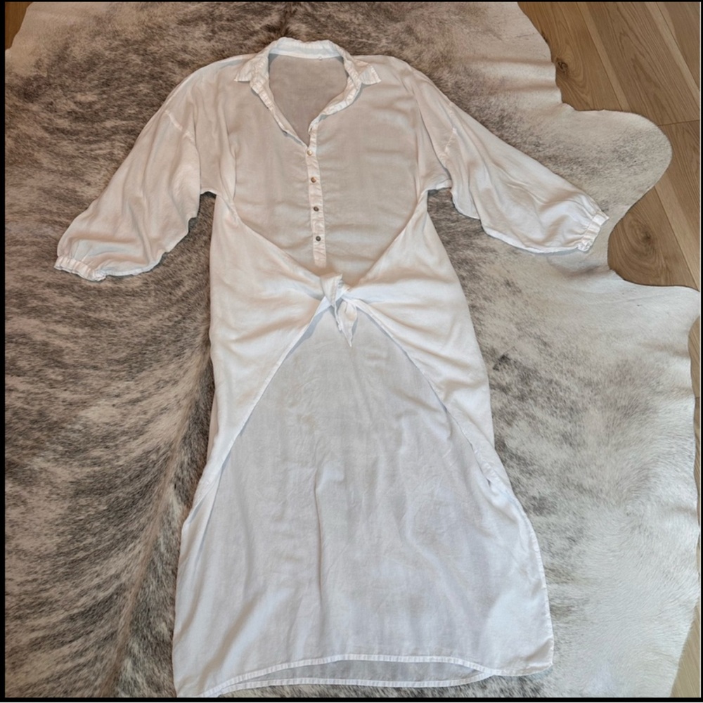 Acacia Swimwear White Coverup